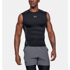 [언더아머 공식]남성 UA HeatGear 아머 슬리브리스 컴프레션 셔츠 1257469-001