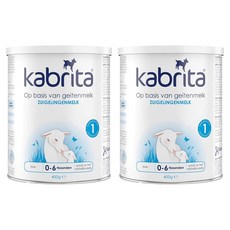 카브리타 산양 분유 1단계 네덜란드 버전, 2개, 400g