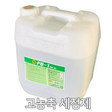 바닥 묵은때 청소전용 고농축 세정제 20KG 업체용 주방청소 화구 타일