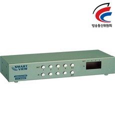 NETmate VAX-8404F 고해상도 4:4 모니터 MATRIX 분배기(오디오포함) - 매트릭스오디오