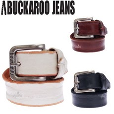 버커루 BUCKAROO[딱 1점!] 20 공용 빈티지 소가죽 100%벨트