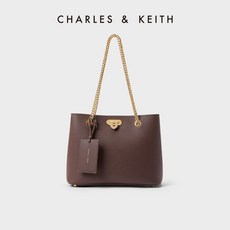 찰스앤키스 23NEW CHARLES&KEITH CK2-30151265 대용량 체인 토트 숄더 토트백