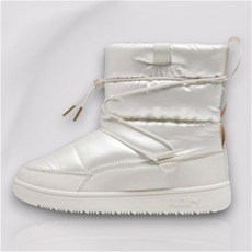 PUMA 530751 스노우배 부츠 우먼스 페이턴트 - 아이보리 / 393931-02 Snowbae Wns Patent Alp