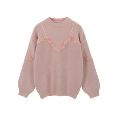 [본사공식][온앤온] 레이스 뷔스티에 풀오버 NK9WP204