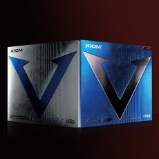 YAOSIR XIOM 점도 VEGA CHINA Weijia China Blue V Platinum V 점착 방지 탁구 고무 커버, 상세내용참조