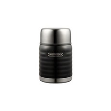 락앤락 웨이브 보온 죽통, 검정 x2개, 550ml, 2개