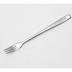 야생꽃 티포크 디저트 과일 스텐 티포크 커트러리 4p, 4개