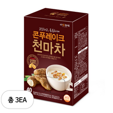 다농원 콘푸레이크 천마차, 18g, 40개입, 3개