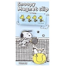 스누피 마그넷 자석 집게 3개입_Tennis (4373)