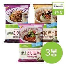 풀무원 [G]풀무원 라이트누들 곤약면 매콤비빔/데리야끼볶음면/얼큰가쓰오우동 3봉 골라담기, 02.데리야끼볶음 곤약면x3봉