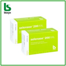 [당일 출발] [면역력증강] 독일 비오신 셀레나제 Selenase 200 XXL 셀레늄 건강식품 100정 x2통 부모님선물