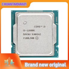인텔 코어 i5 11600K 3.9GHz 6 코어 12 스레드 LGA 1200 CPU 프로세서, 1개