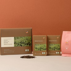 아름다원 유기농 호지차 100g 선물세트, 1세트