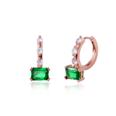 에메랄드링귀걸이