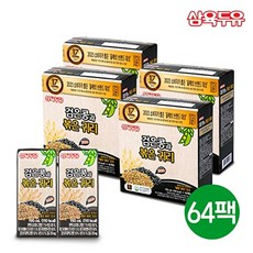 삼육두유 검은콩볶은귀리 190ml x 64팩, 64개