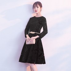 Q166 브라이덜샤워원피스 연말드레스 (559971558651)