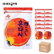 푸드올마켓_ 아지노모도 혼다시 한박스 (1kg x 12ea), 12개, 1kg