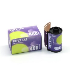 [중네스틸] Reflx Lab 400 컬러필름 35mm 36판 (c41현상가능), 1개