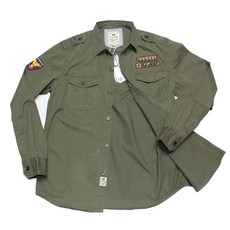 KJ 1262 JEEP 긴팔남방 셔츠 밀리터리 남방