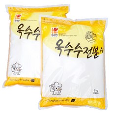 뚜레반 옥수수전분 3kg, 2개