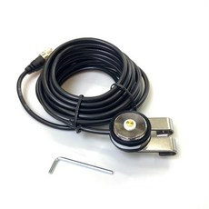 N-2 RG-58 동축 케이블 안테나 자동차 트럭 아마추어 라디오 모바일 NMO 마운트 5M PL259, 01 CHINA