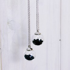 유리팬던트목걸이