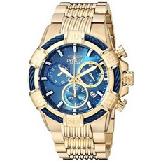 Invicta Mens Bolt Quartz Watch with Stainless-Steel Strap Gold 30 (M