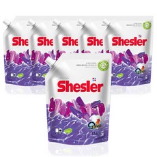 아토세이프_쉬슬러 로즈마리 고농축 세탁세제 리필형 2.1L x 6개