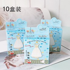 우철랩(주) 일회용 학생 여성 싸다 휴대식 화장솜 얇은, 10박스