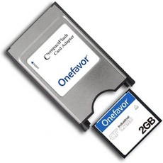 CNC IPC 숫자 제어 시스템 PCMCIA 어댑터용 소형 플래시 128mb 256mb 512mb CF 카드 1GB 2GB 4G 메모리 카드256MB 포함 Marke Onefa, mit 2G CF-Karte