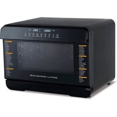 Baumann Living 다기능 에어프라이어 스팀 오븐 컨벡션 카운터탑 올인원 어플라이언스입, Baumann Steam Oven + Grill rev