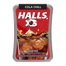 호올스 엑스에스 콜라맛 사탕 HALLS XS Cola Chill 12개x15g, 12개, 15g