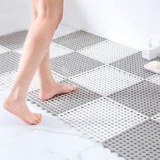 메이스 욕실 미끄럼방지 매트 미끄럼방지패드 화장실 발판 1P, 1개, 그레이(TPE)