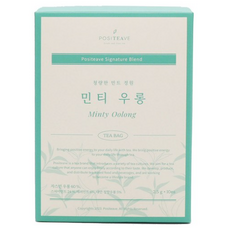 포지티브 민티 우롱 티백, 25g, 7개, 10개입