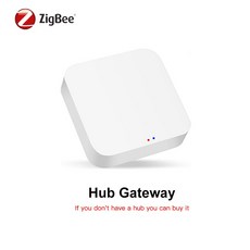 투야 와이파이 지그비 인간 존재 센서 스마트 홈용 24G 밀리미터파 레이더 PIR 감지 조도 거리 감지기, 한개옵션1, 04 Zigbee Hub