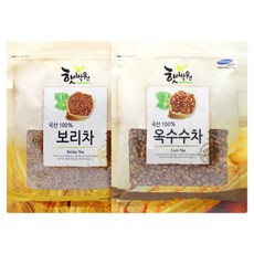 [좋은세상] [국내산] 보리차800g+옥수수차800g, 2개, 상세 설명 참조, 1개입