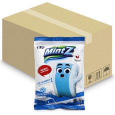 끄레몽 민트지 페퍼민트 MINTZ 츄잉캔디 부드러운 박하향, 24개, 103.5g