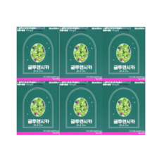 글루앤시카 21포 6박스 상품명뷰레카 글루엔시카 미백효과 고함량 글루타치온, 6개