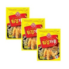 오뚜기 튀김가루 1KG x 3개 [간편식] [맛있는] 1세트