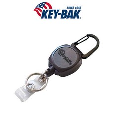 WCC Key-Bak Sidekick ID Badge Key Reel, 1개