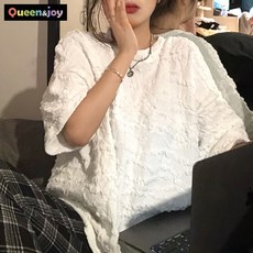 여성반팔맨투맨