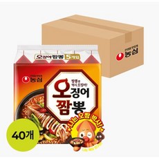 농심 오징어짬뽕(124gx40봉), 3박스
