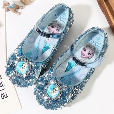 폴라도레 반짝이 엘사 구두 여아 유아 아동 신발 로퍼 플랫슈즈 +폴라도레사은품증정(W)