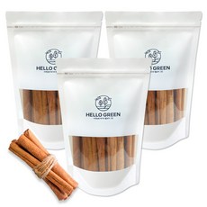 헬로우그린 베트남산 시나몬 스틱 (팩), 3개, 70g
