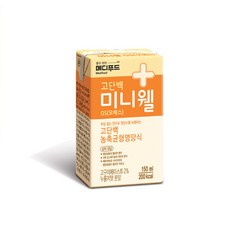 메디푸드 고단백 미니웰 환자식 72팩, 4kg, 누룽지맛, 24팩x3박스, 72개