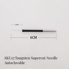 재사용 가능한 뒤집개 있는 전기 소작기 피부 팁 전극, 14 SKU 17, 1개