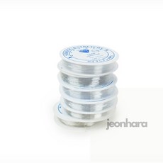 전하라 비즈 공예 우레탄 와이어 우레탄줄, 0.5mm, 1개