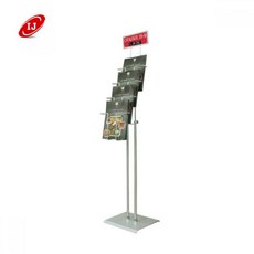 카다로그 거치대 CDS-9S 리플렛꽂이 A4 4단 이젤, 기본 6222