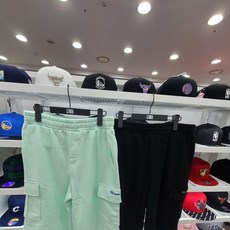 NBA N202TP061P가먼트 워싱 카고 포켓 반바지