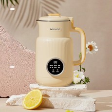 또우지앙지 대우 두유기 600ml 중국 두유메이커, 옐로우